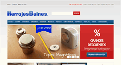 Desktop Screenshot of herrajesbulnes.com